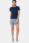 Amante Anti Microbial Relaxed Top - Pageant Blue — thumbnail 5